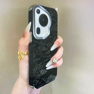 Black Marble Phone Case